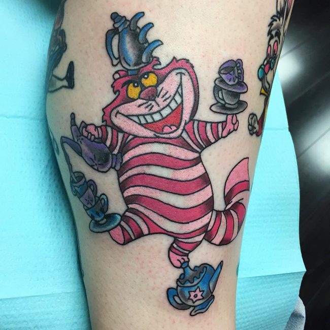 Alice in Wonderland Tattoo (20)