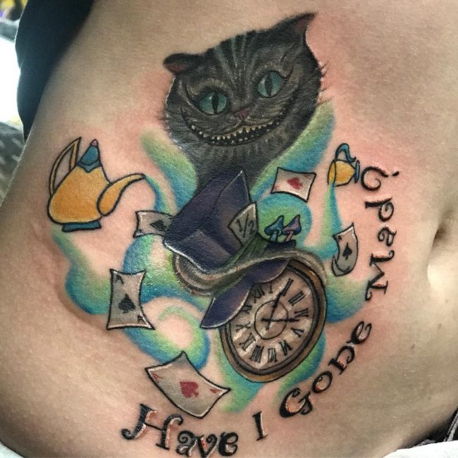 Alice in Wonderland Tattoo (29)