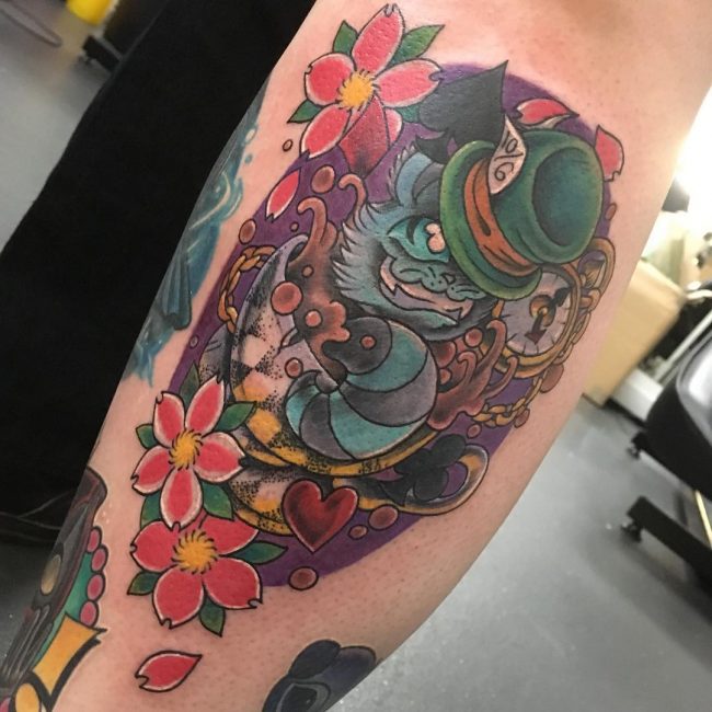 Alice in Wonderland Tattoo (38)