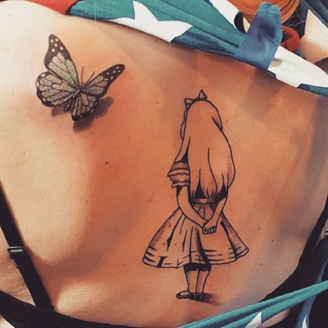 Alice in Wonderland Tattoo (6)