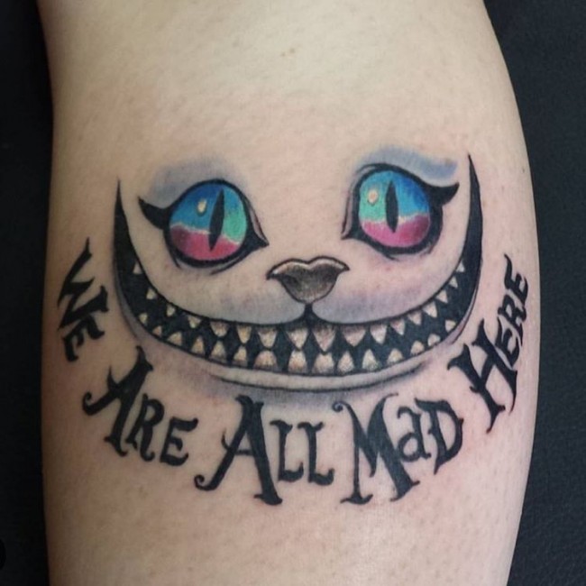 Alice in Wonderland Tattoos (3)