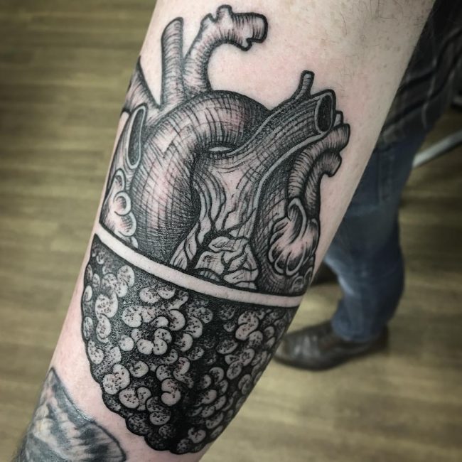 Anatomical Heart Tattoo (21)