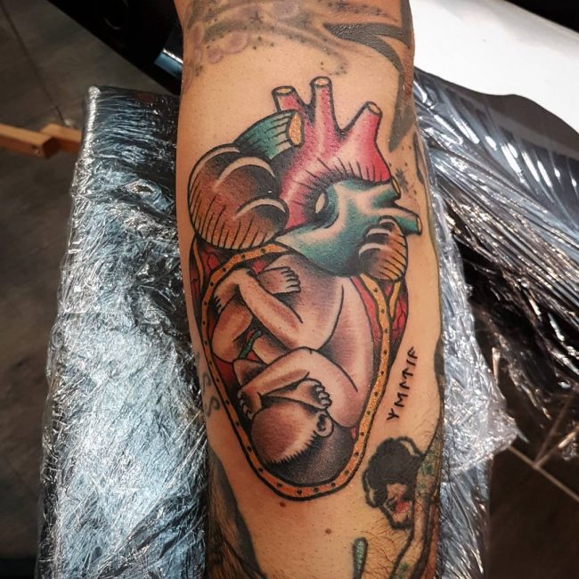 Anatomical Heart Tattoo (22)