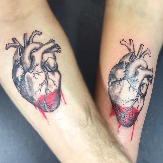 Anatomical Heart Tattoo (27)