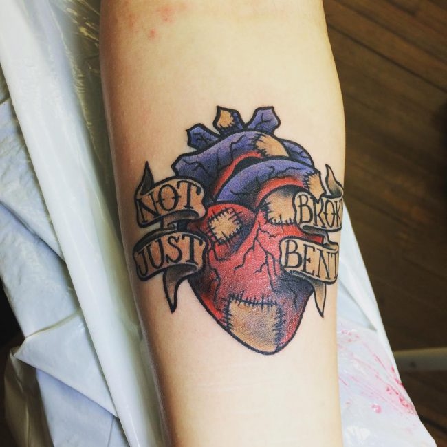 Anatomical Heart Tattoo (29)