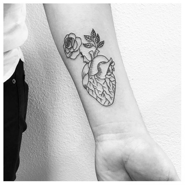 Anatomical Heart Tattoo (42)