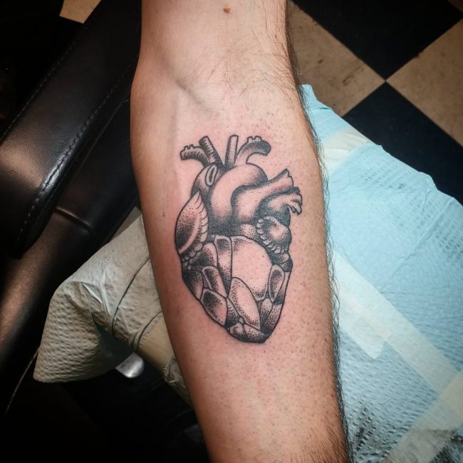 Anatomical Heart Tattoo (48)