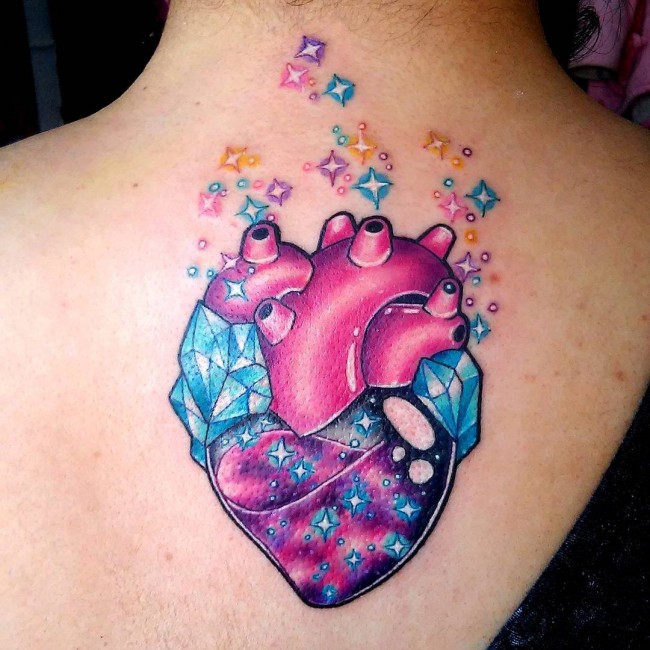Anatomical Heart Tattoos (25)