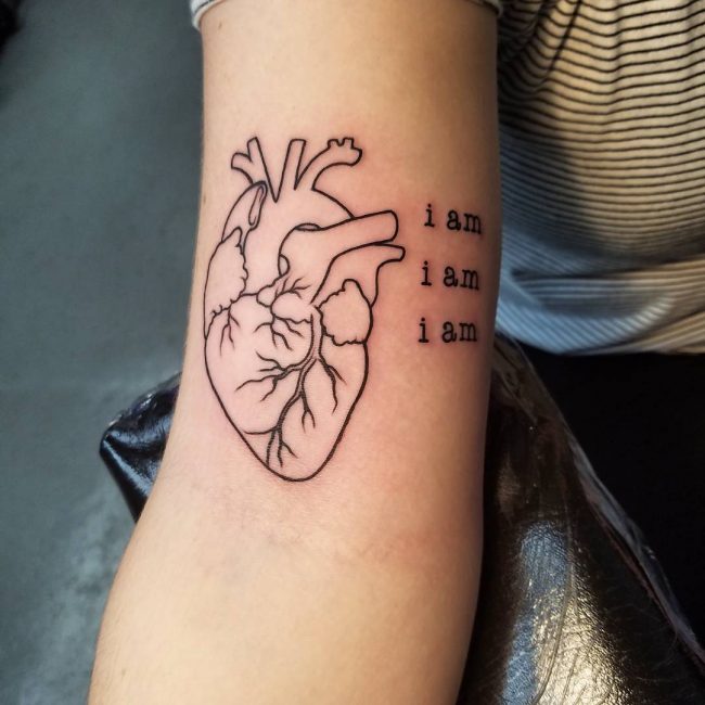 Anatomical Heart Tattoos (37)