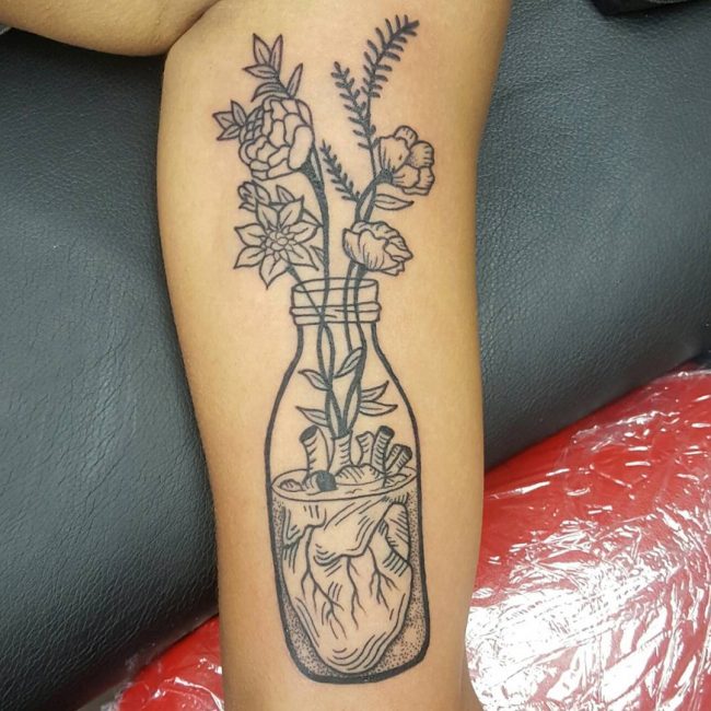 Anatomical Heart Tattoos (39)