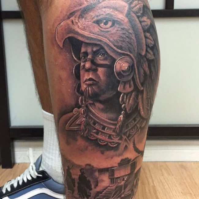 Aztec Tattoo (4)