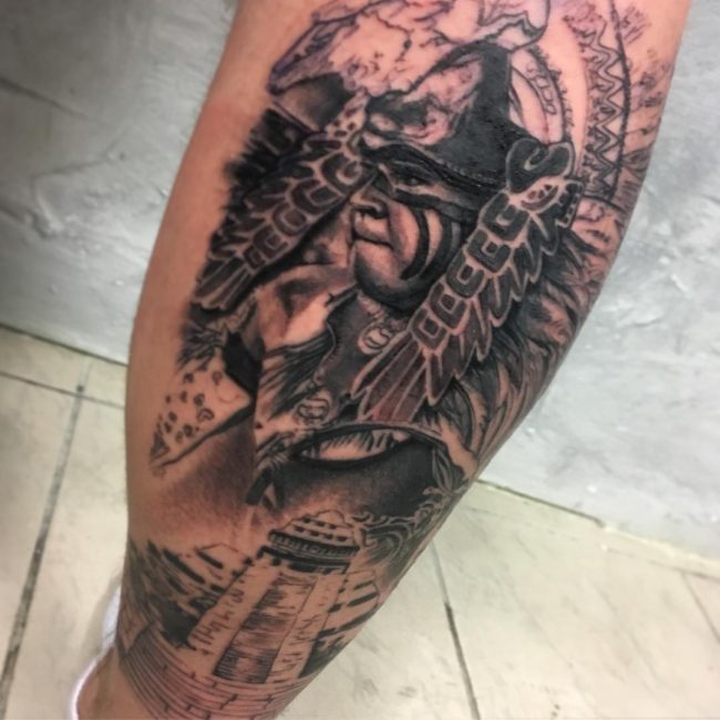 Aztec Tattoo (40)