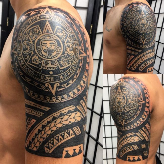 Aztec Tattoo (7)