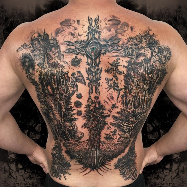 Back Tattoo 42