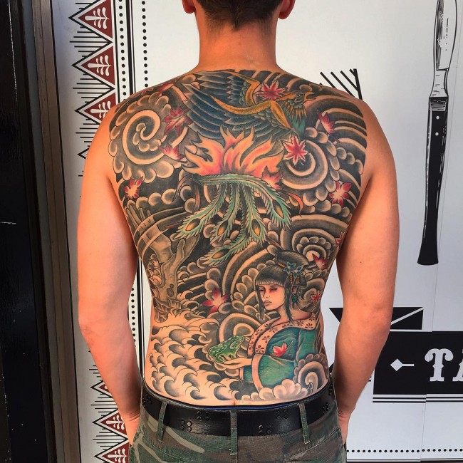 Back Tattoo 48