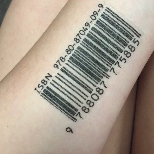 Barcode Tattoo 06