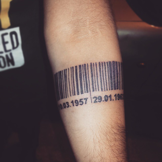 Barcode Tattoo 16