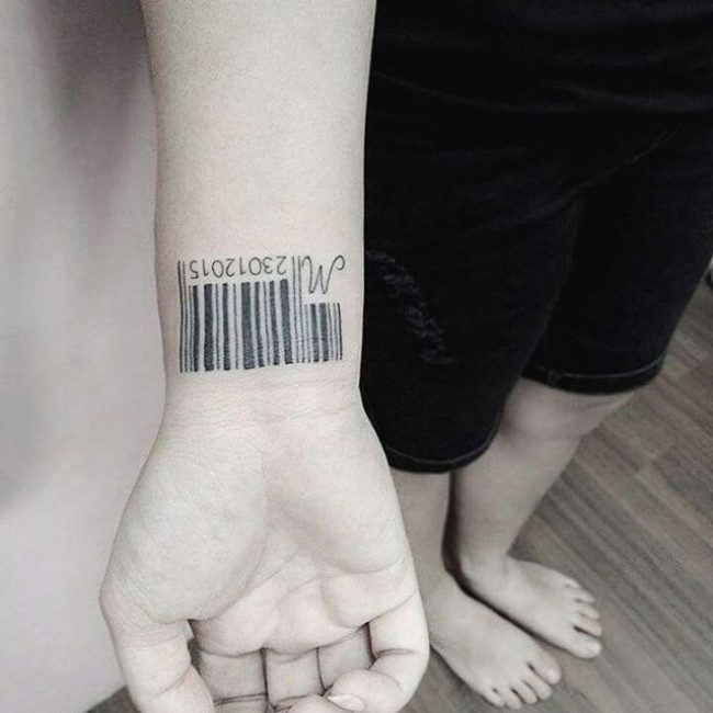 Barcode Tattoo 24
