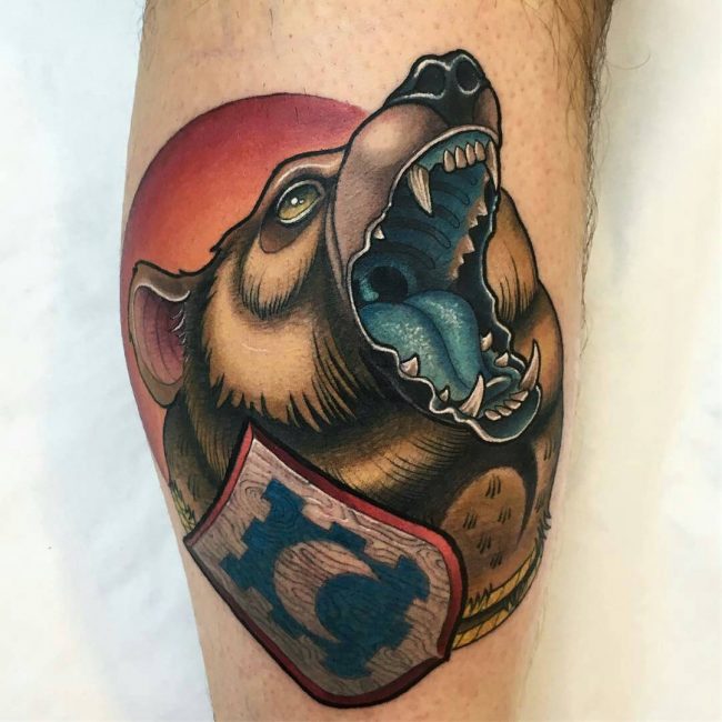 Bear Tattoo 04