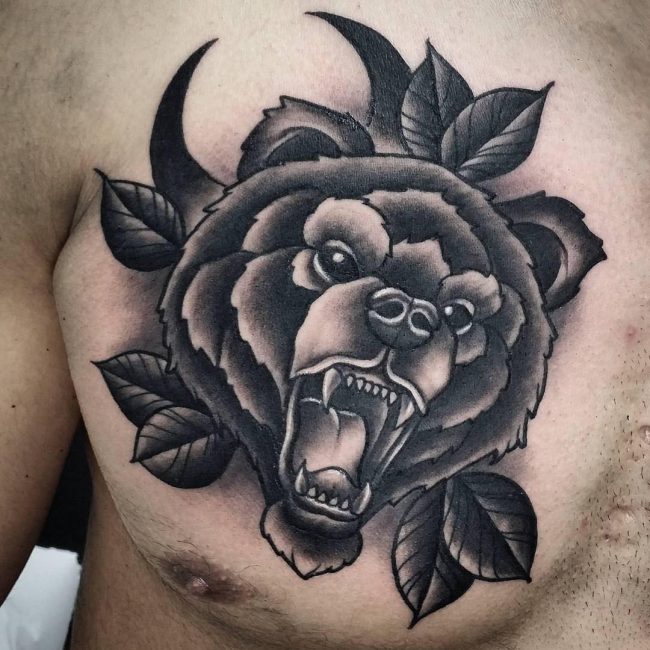 Bear Tattoo 08