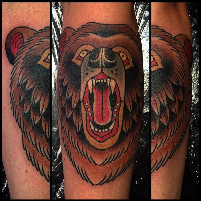 Bear Tattoo 17
