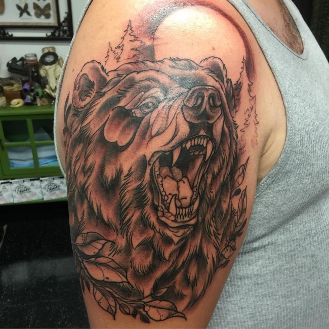 Bear Tattoo 24