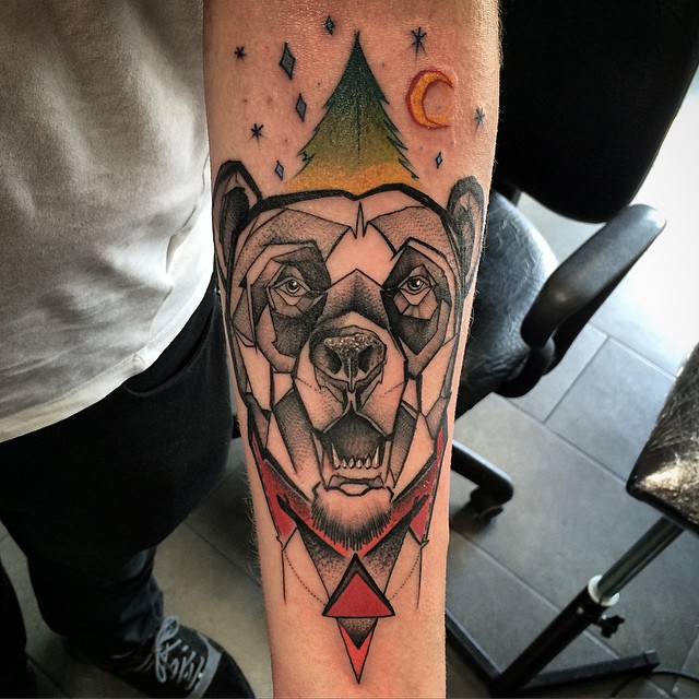 Bear Tattoo 25