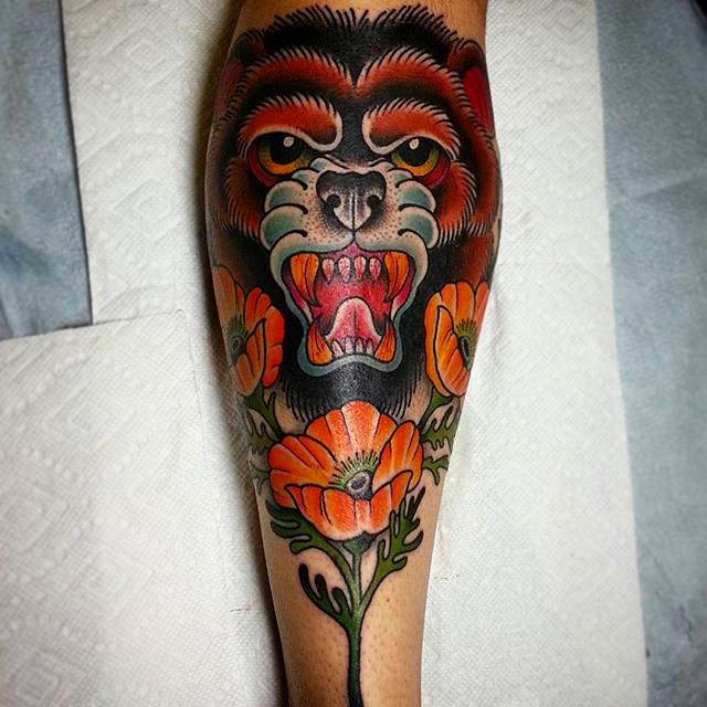 Bear Tattoo 26