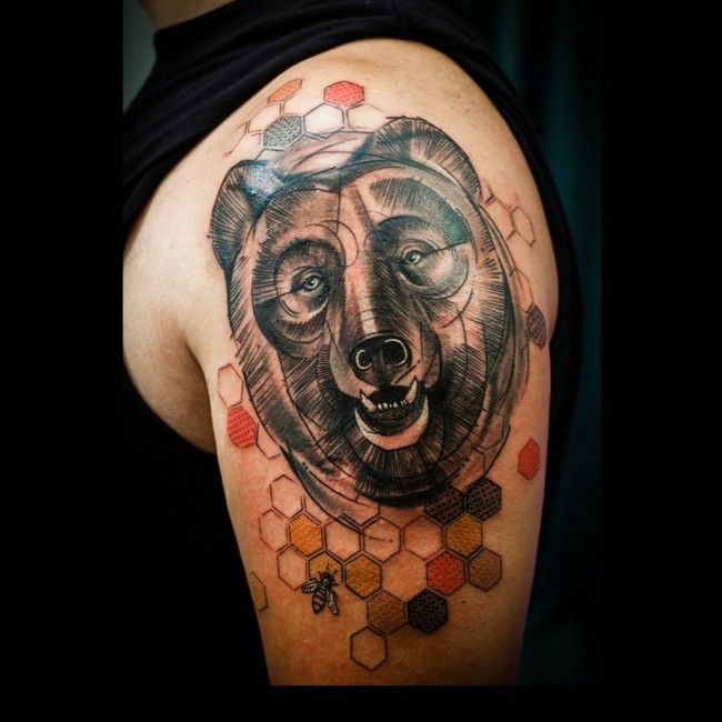 Bear Tattoo 27