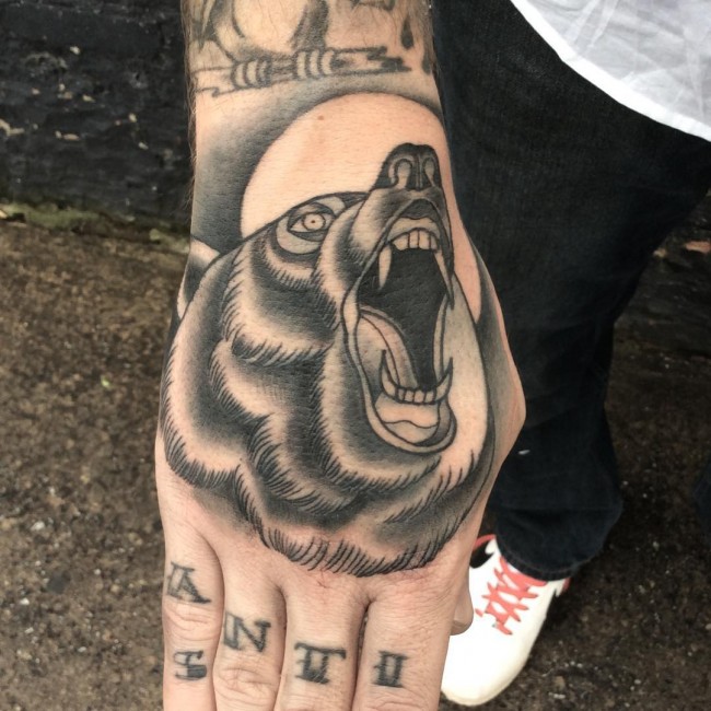 Bear Tattoo 28