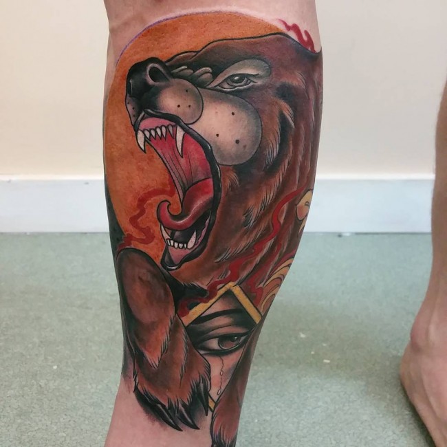 Bear Tattoo 44
