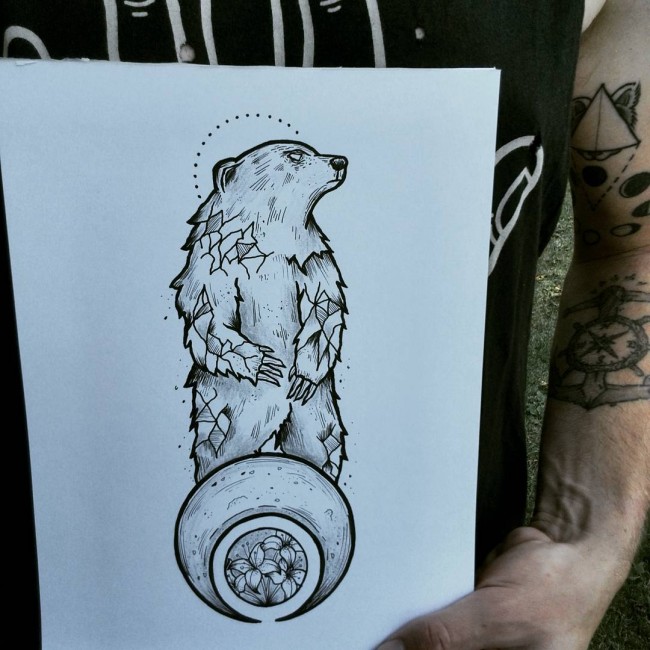 Bear Tattoo 46
