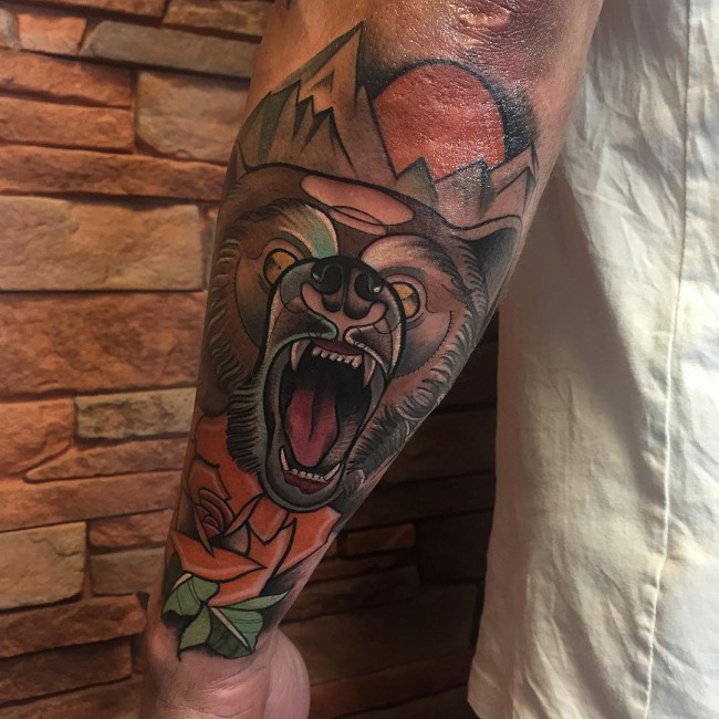 Bear Tattoo 47