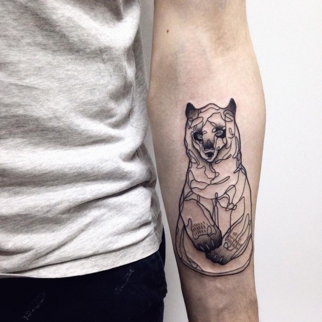 Bear Tattoo 52