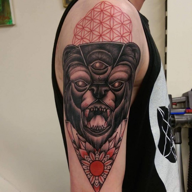 Bear Tattoo 53