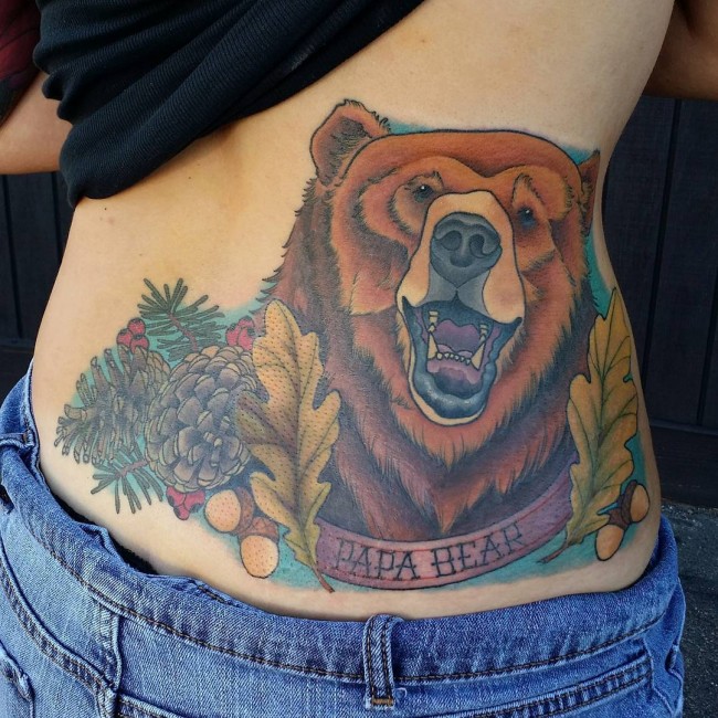 Bear Tattoo 55