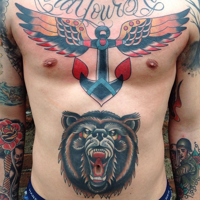 Bear Tattoo 58