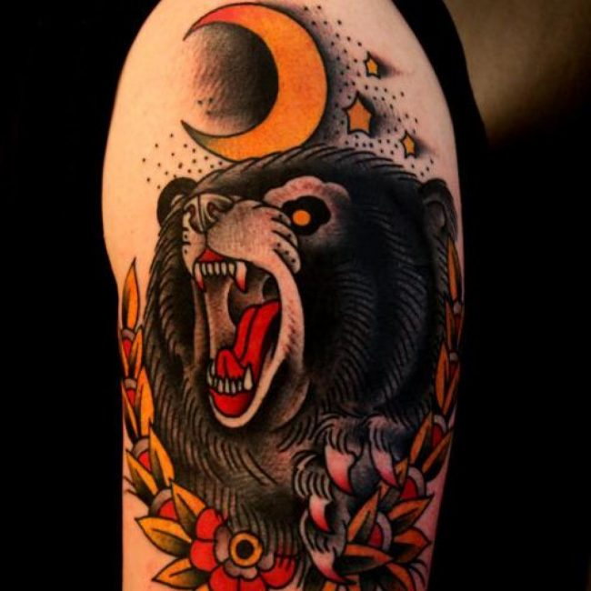 Bear Tattoo 60