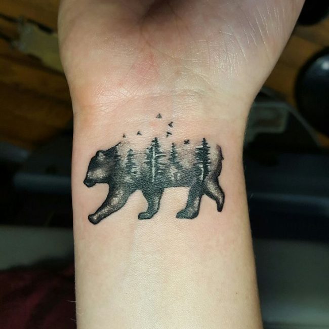 Bear Tattoo 61