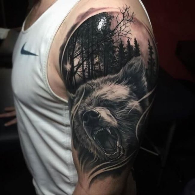 Bear Tattoo 63