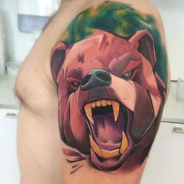 Bear Tattoo 65