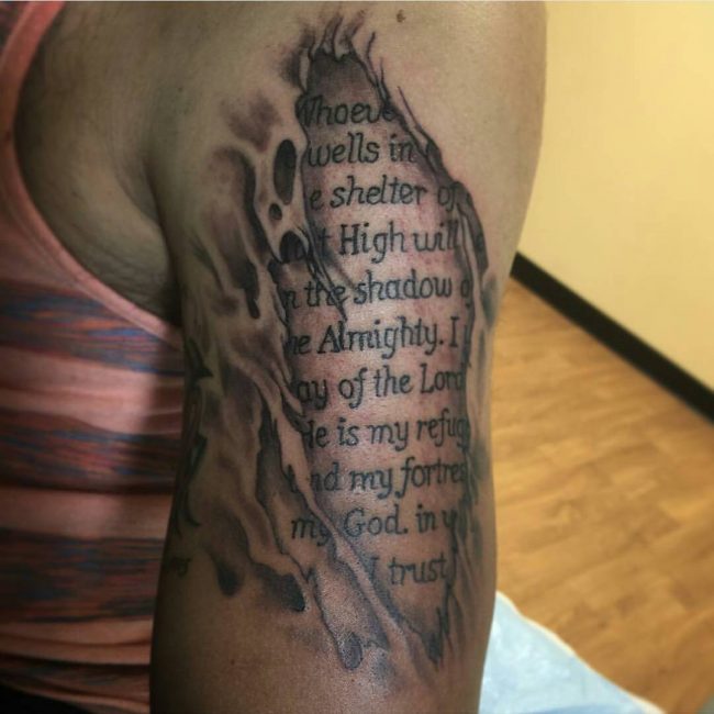Bible Verses Tattoo 12
