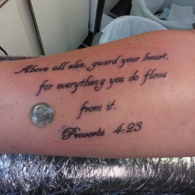 Bible Verses Tattoo 22