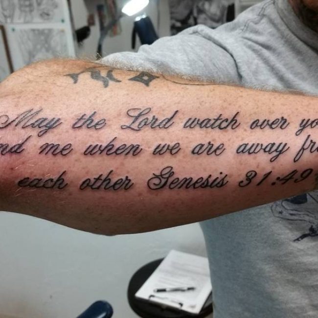 Bible Verses Tattoo 24