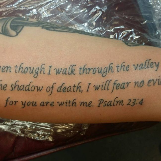 Bible Verses Tattoo 39