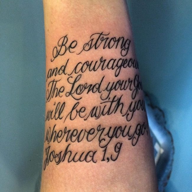 Bible Verses Tattoo 41
