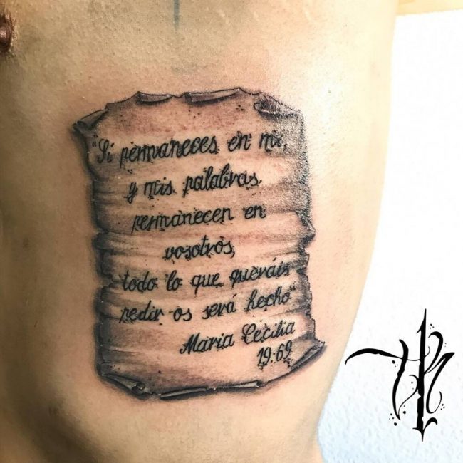 Bible Verses Tattoo 44