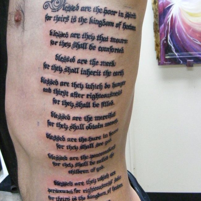 Bible Verses Tattoo 48