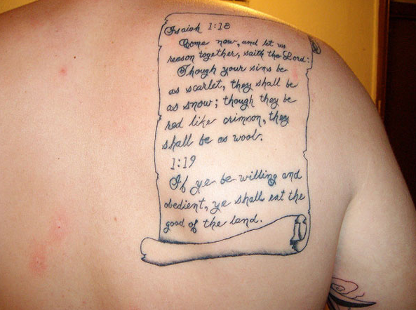 Bible Verses Tattoos 20