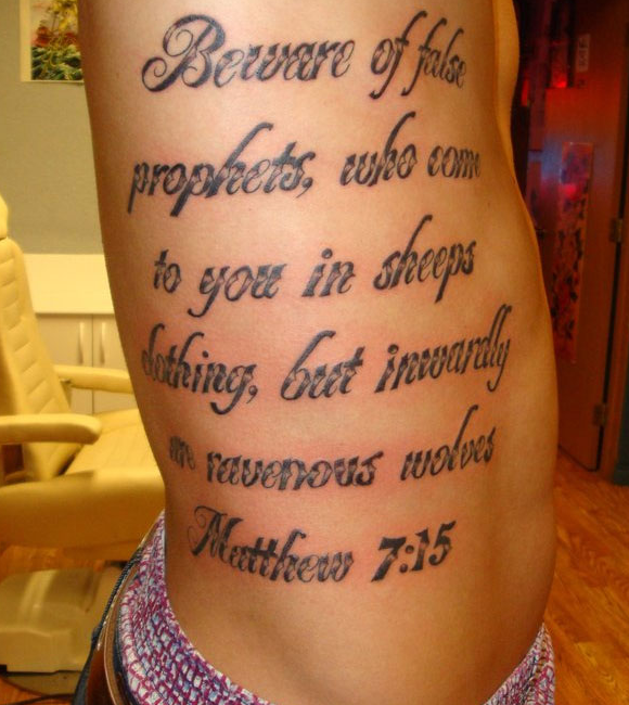 Bible Verses Tattoos 21